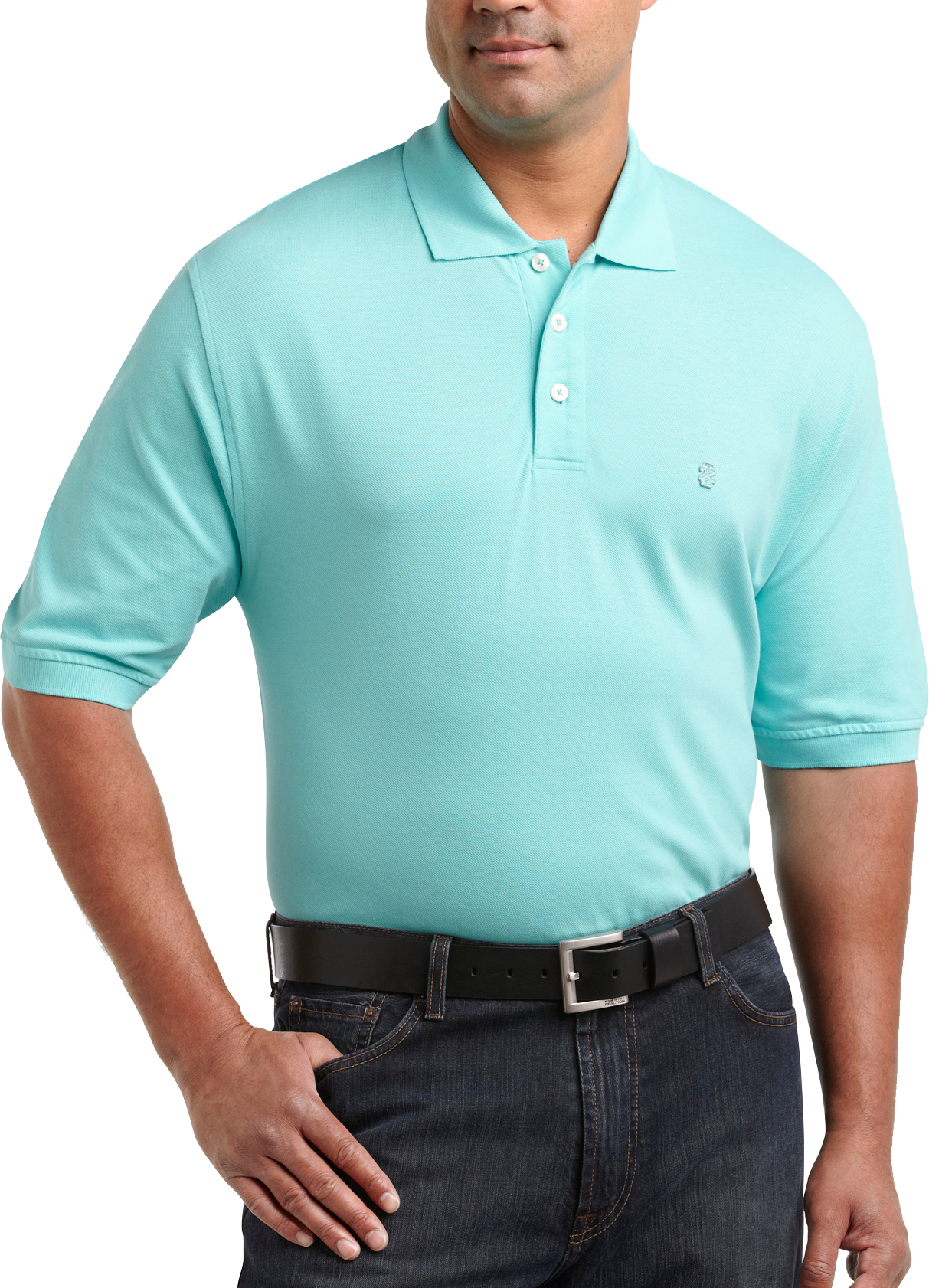 Izod Light Aqua Polo Shirt