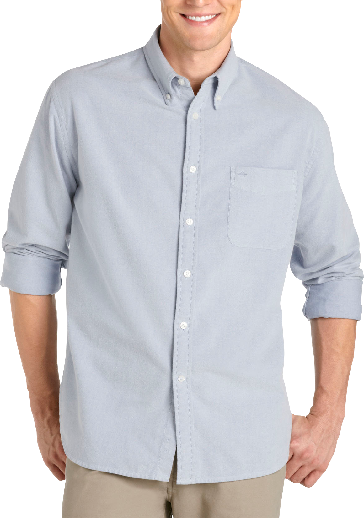 Dockers&reg; Denim Button-Down Collar Woven Shirt