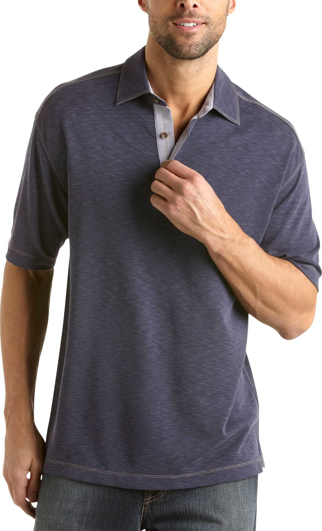 Pronto Blue Polo Shirt, Navy
