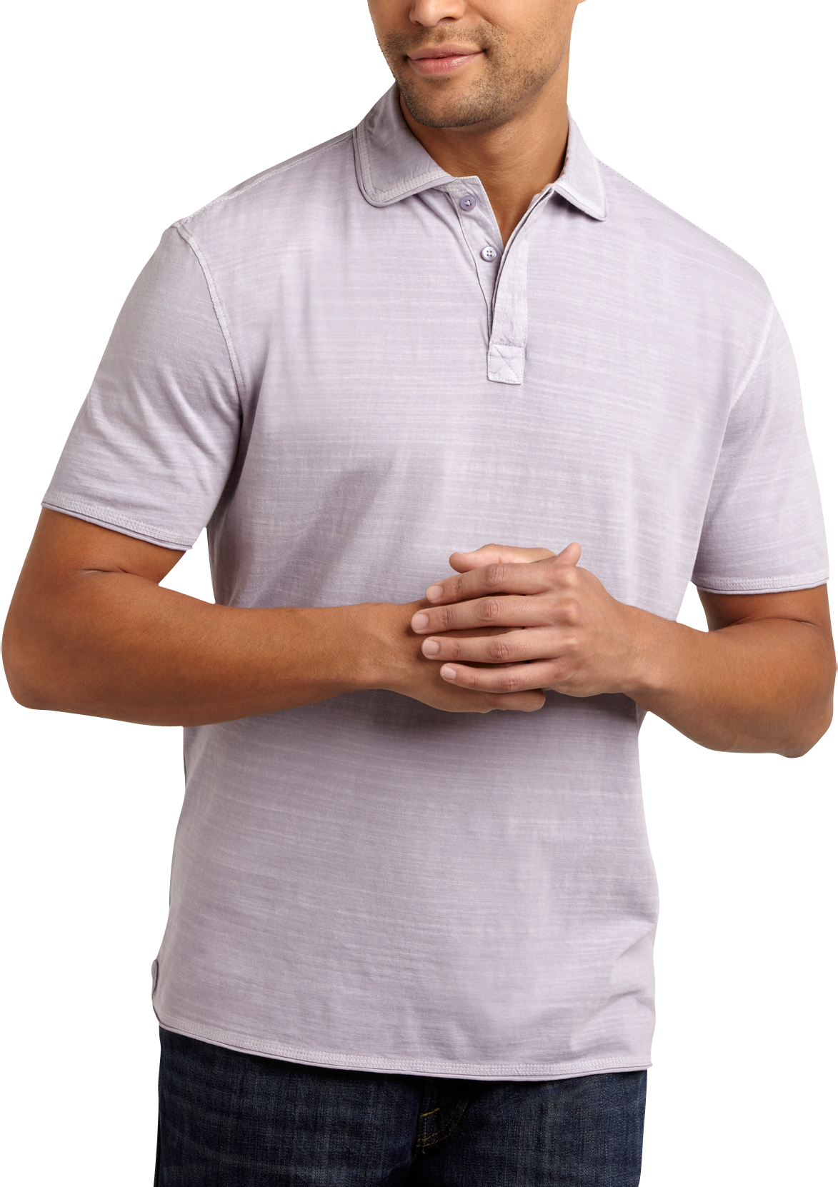 Pronto Blue Polo Shirt, Lavender