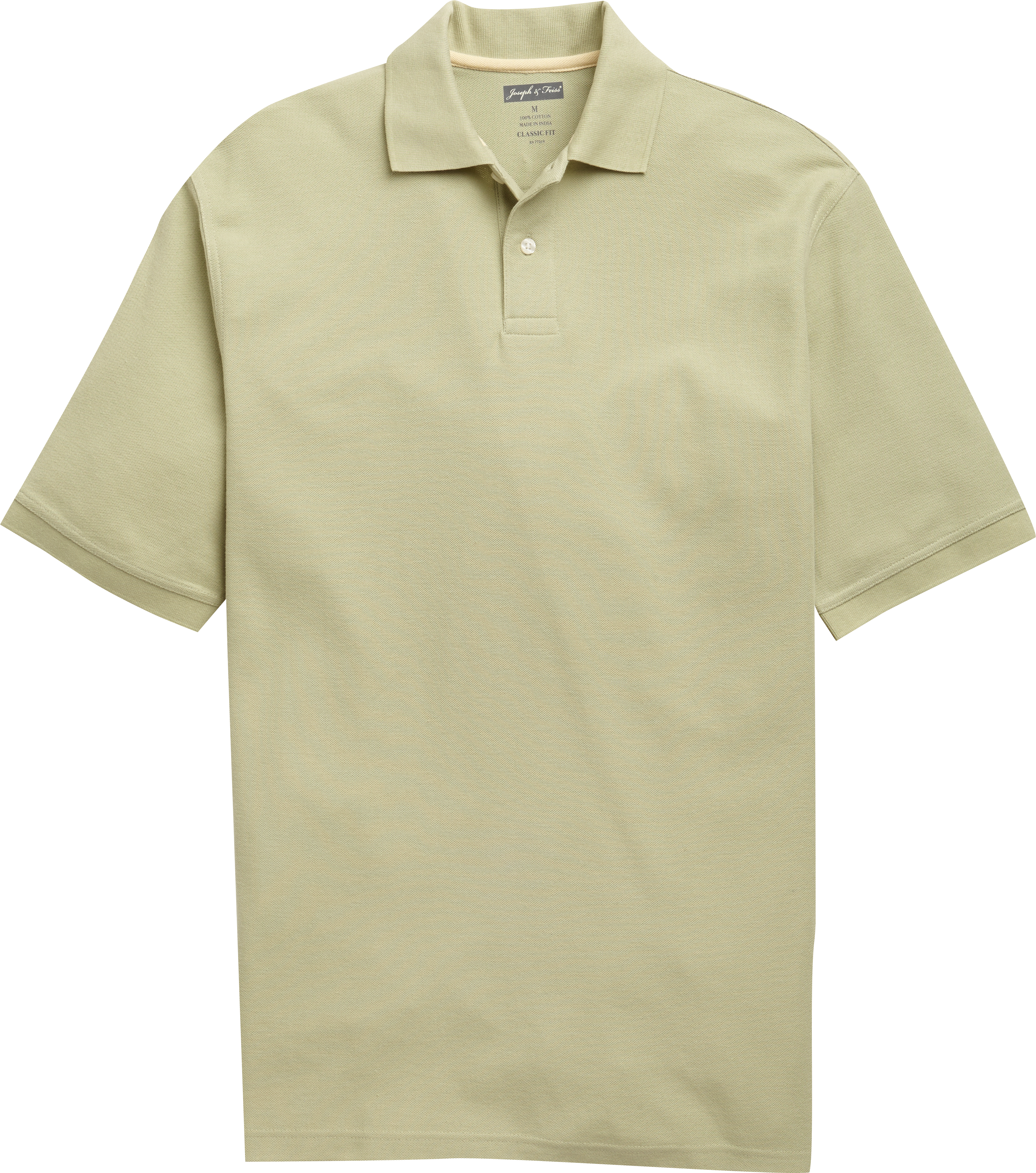 Joseph & Feiss Celery Knit Polo Shirt