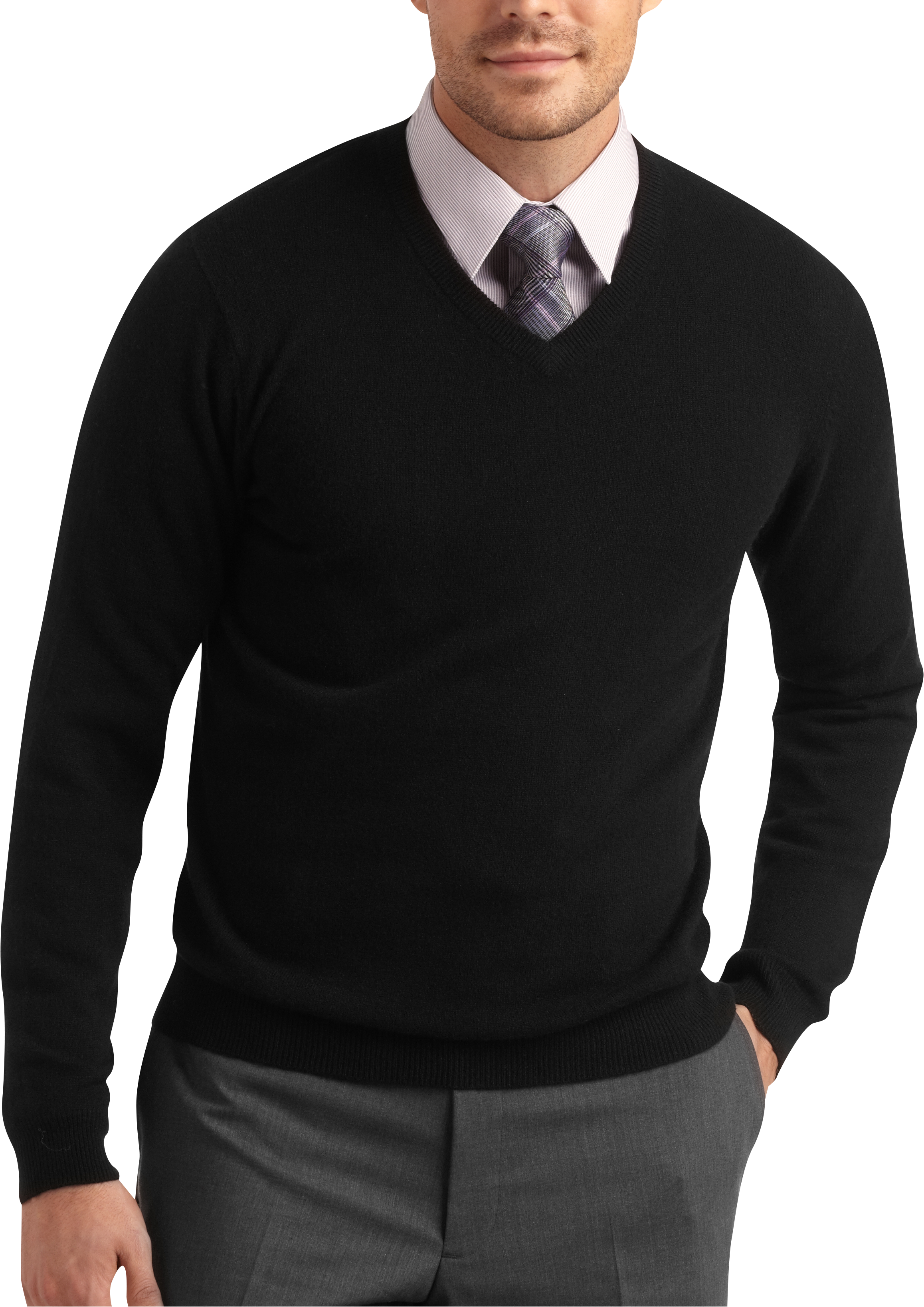 sweater shirt combo mens