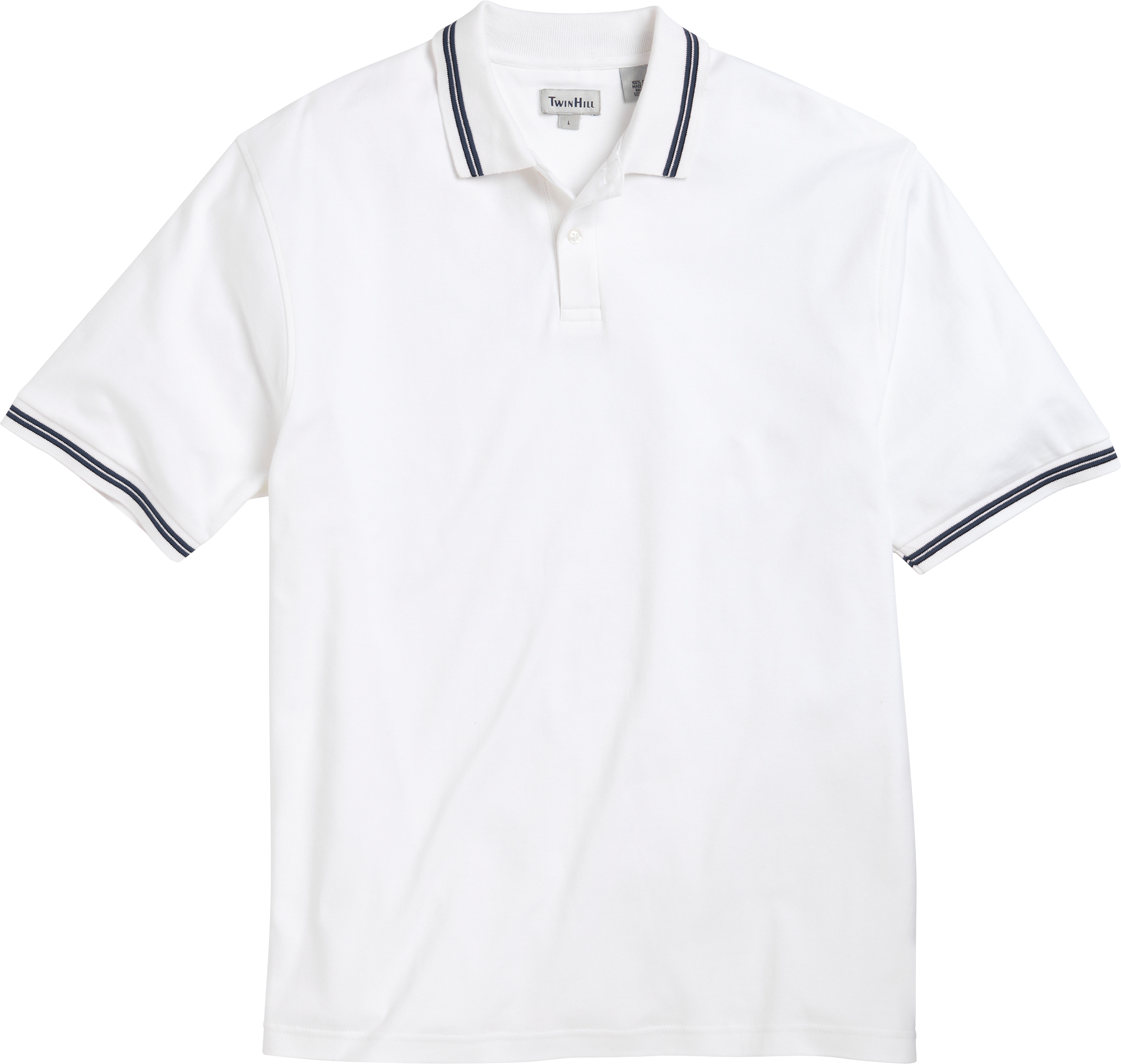 Twin Hill Navy and White Polo Shirt
