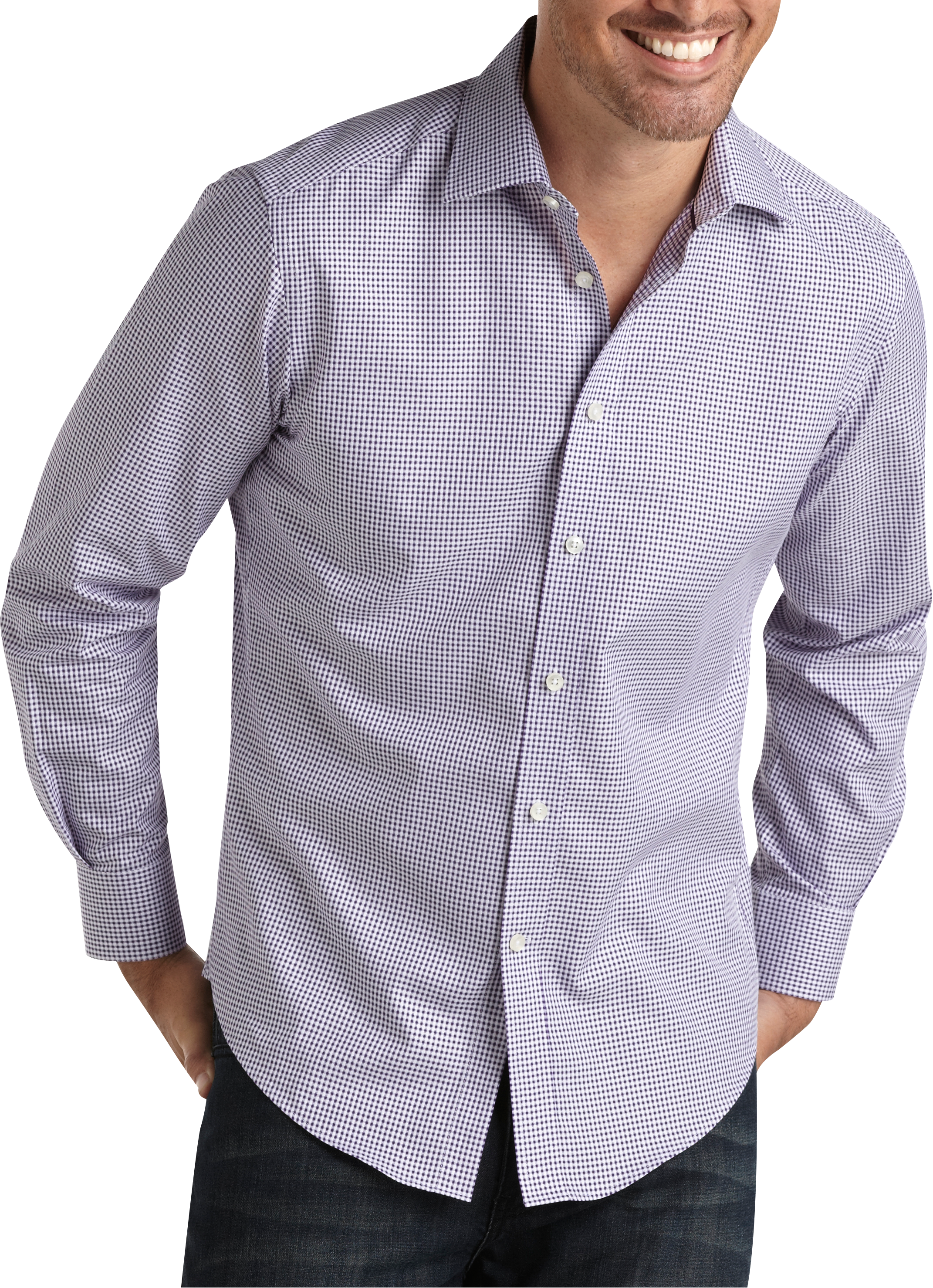 Egara Lavender Tic Sport Shirt