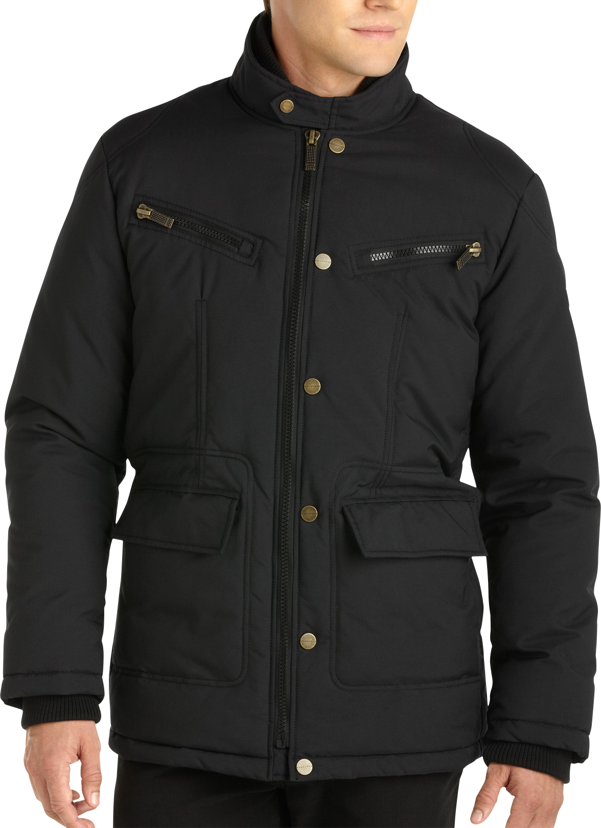 Sean John Black Full-Zip Jacket