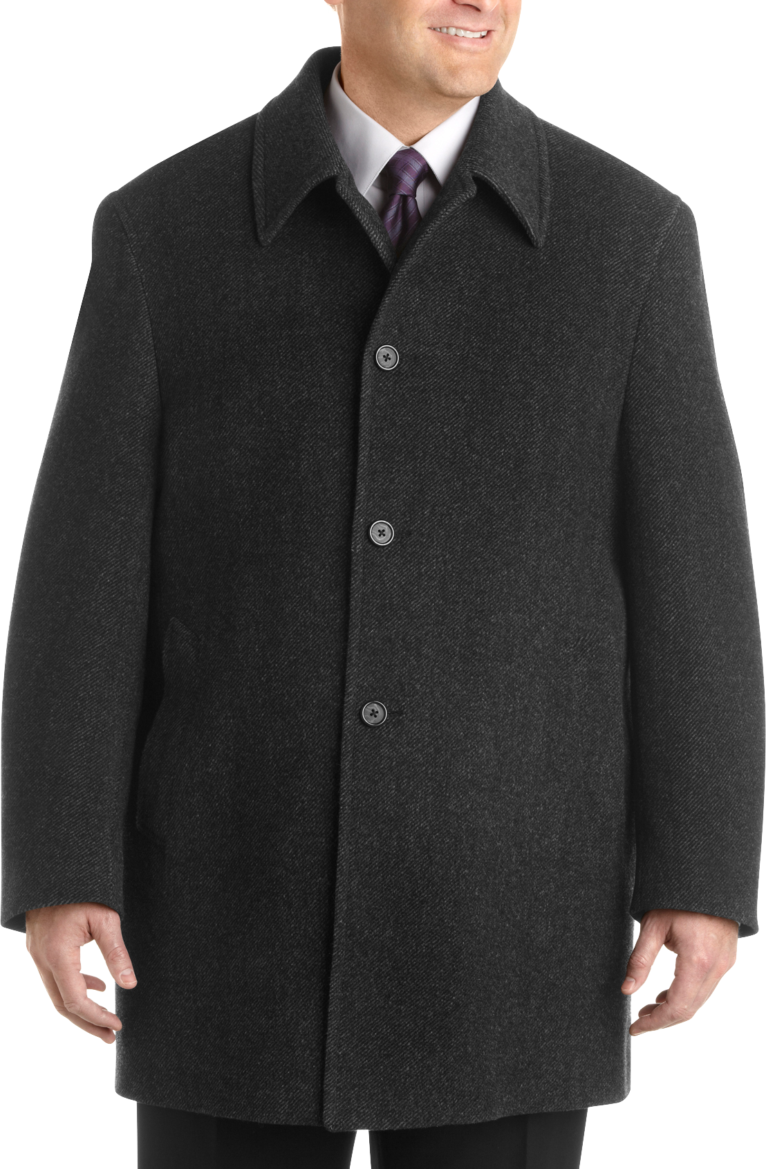 WeatherAll Gray Herringbone Wool Jacket