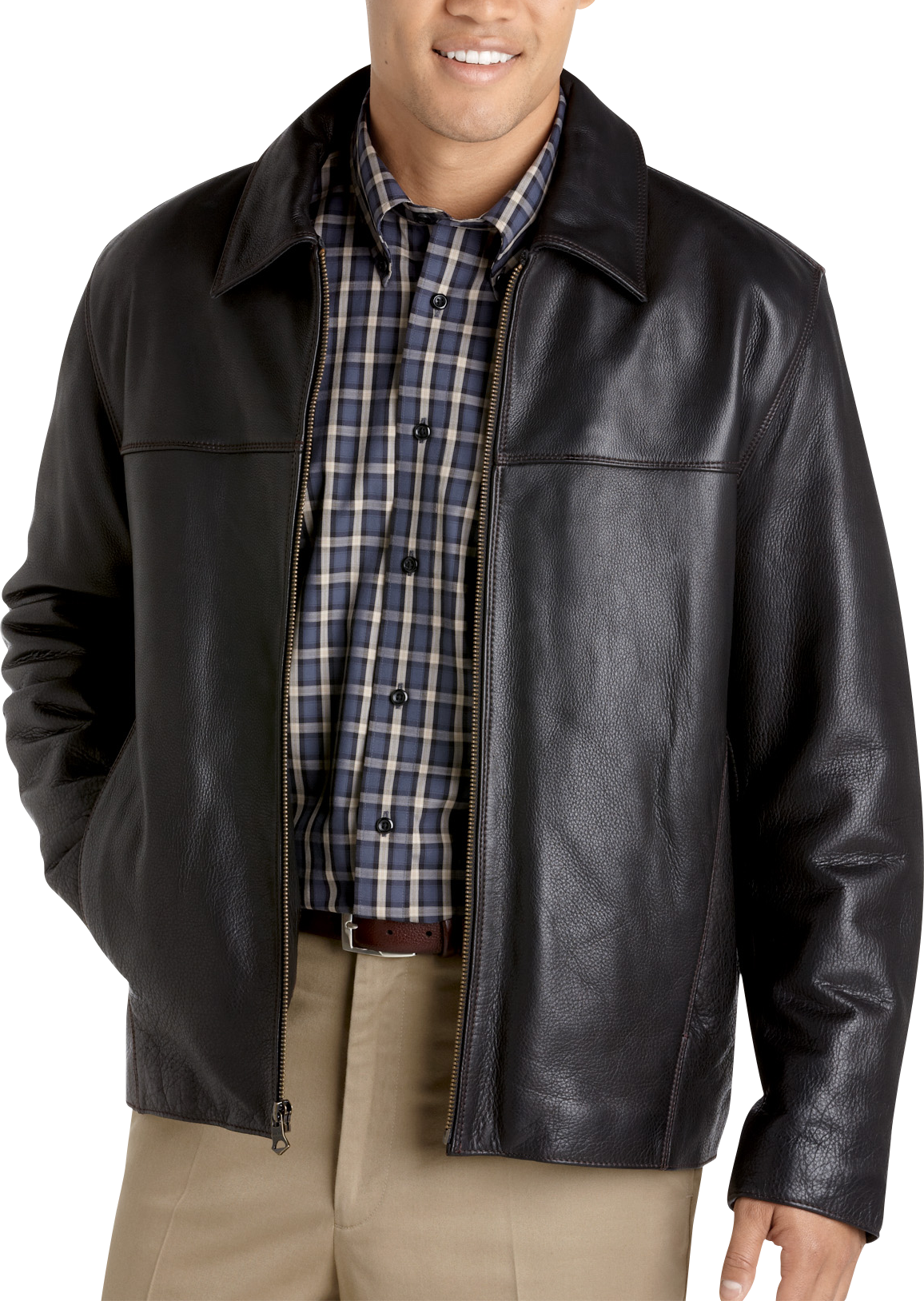 Marc New York Black Leather Jacket