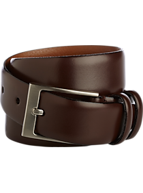 Men's Wearhouse Brown Double Loop Leather Belt