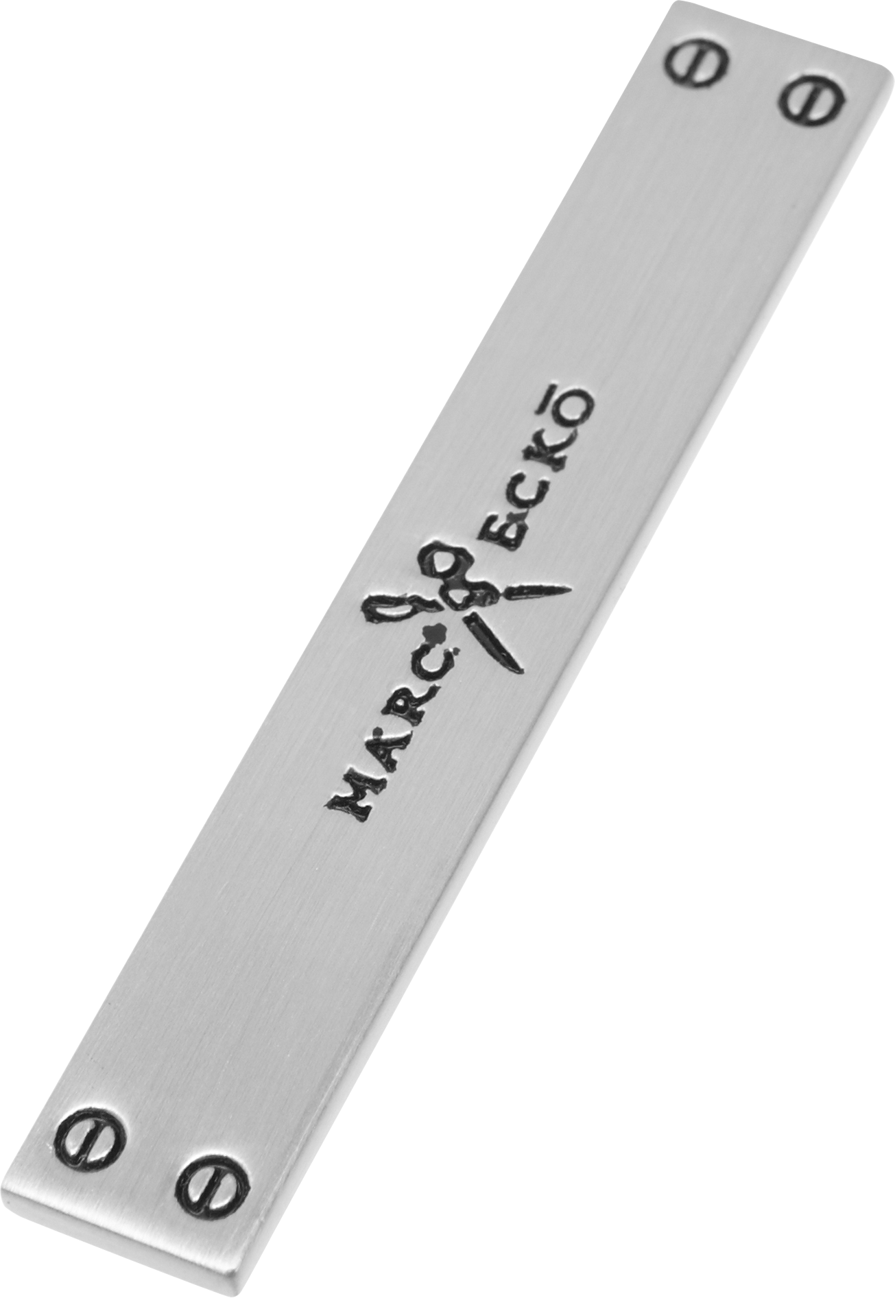 Marc Ecko Brushed Metal Tie Bar