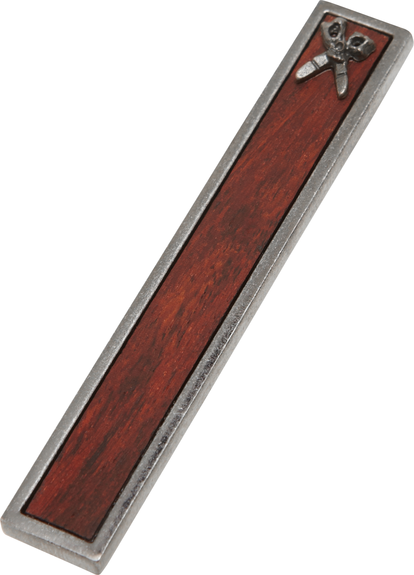 Marc Ecko Wood and Scissor Tie Bar