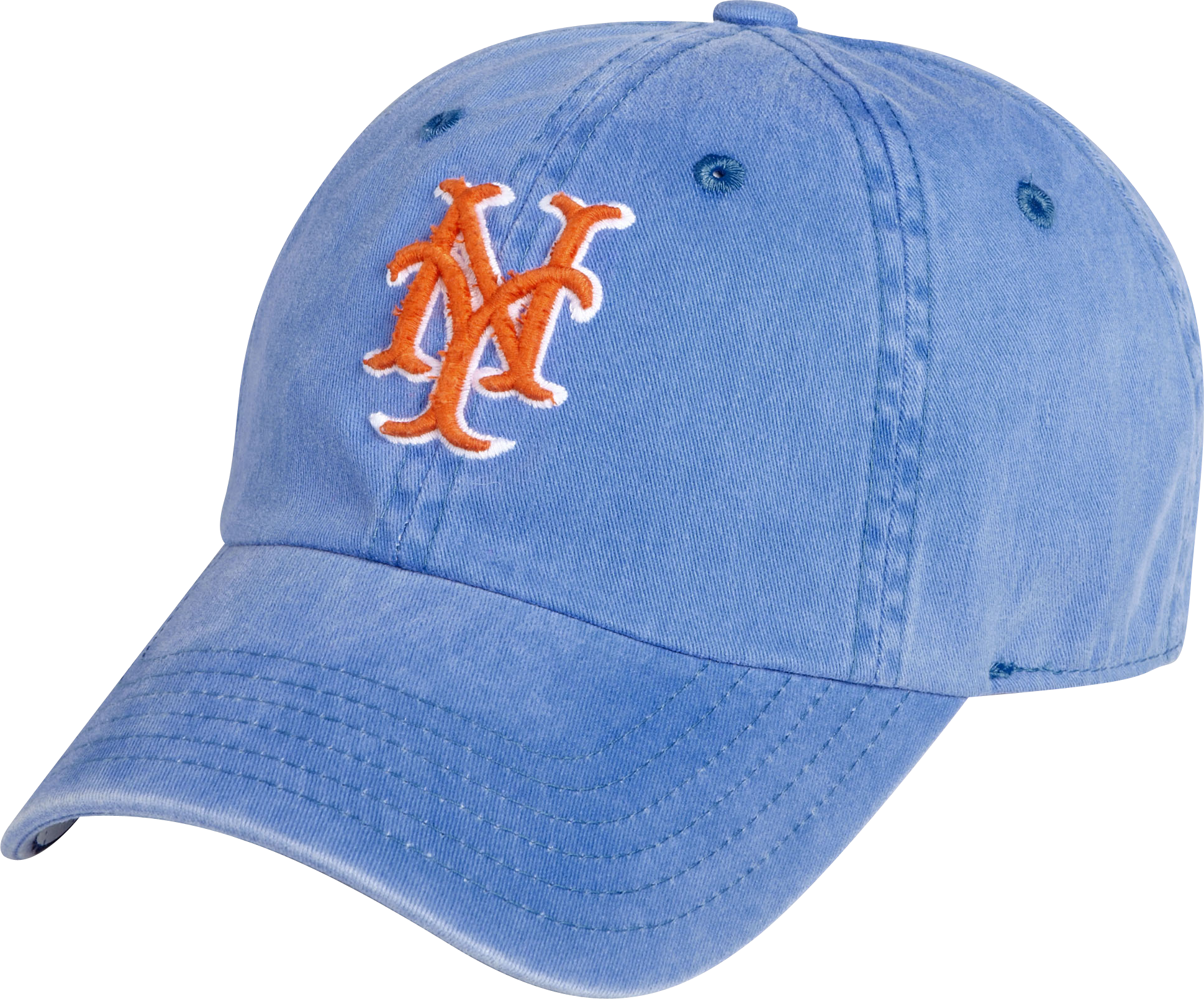 American Needle Blue and Orange Mets Vintage Baseball Cap
