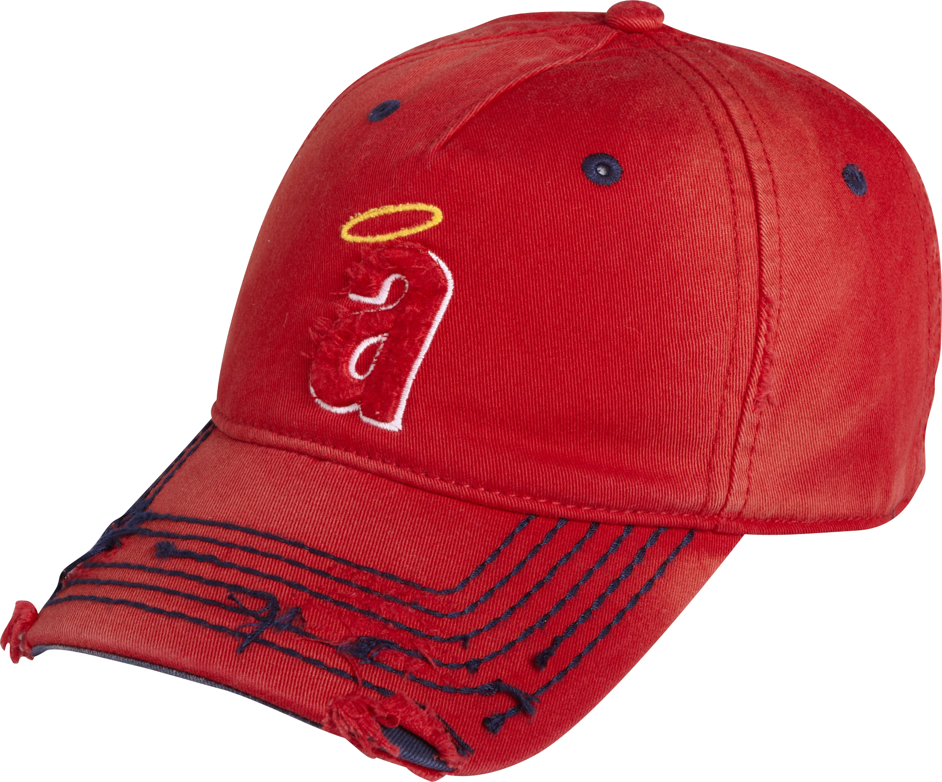 American Needle Red and Navy Angels Vintage Baseball Cap