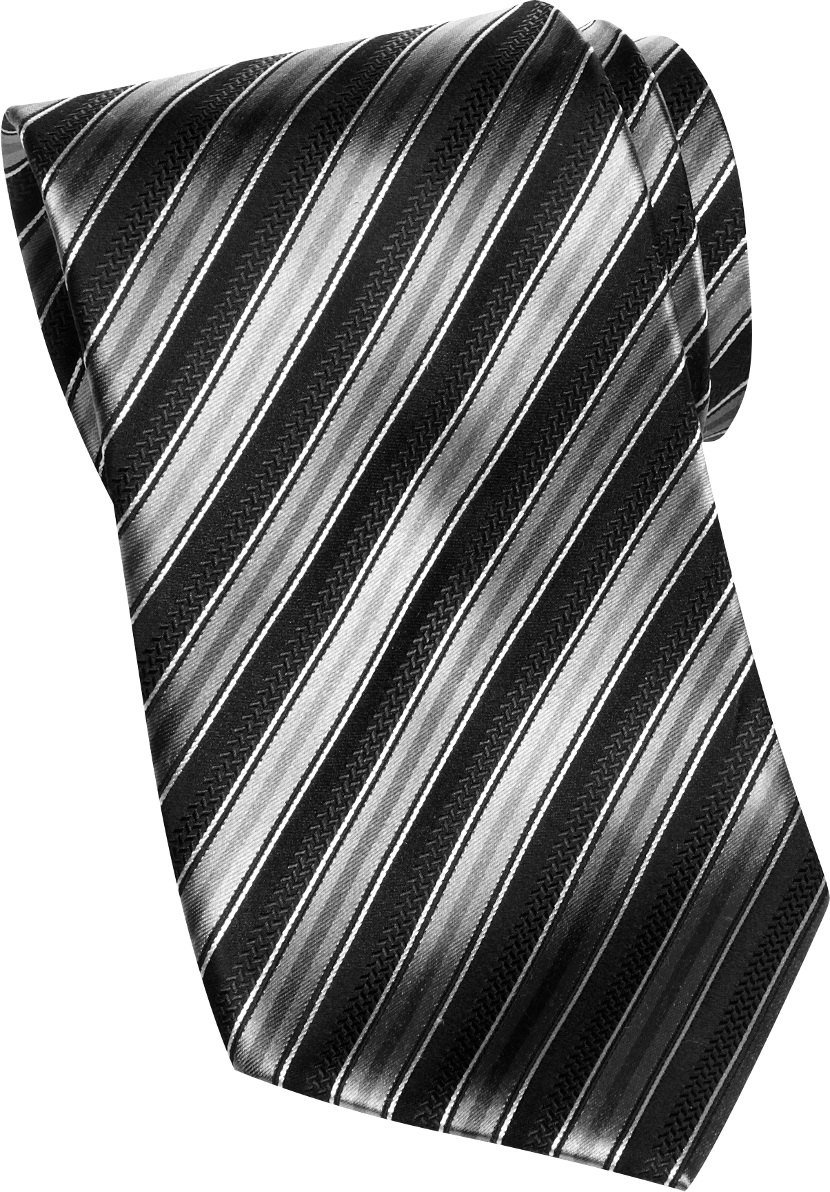 Sean John Black Stripe Extra Long Tie