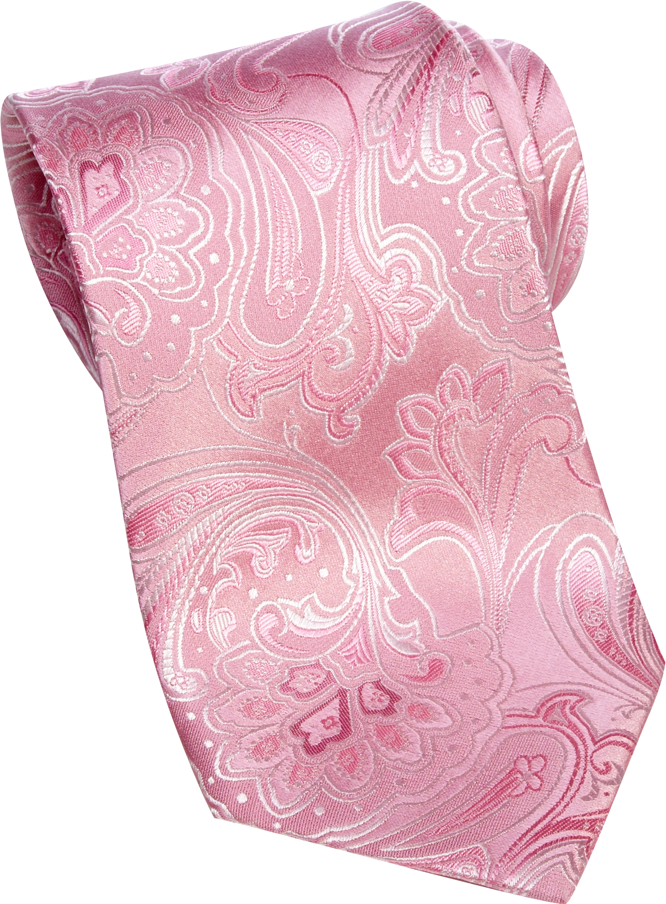 Sean John Pink Paisley Extra Long Tie