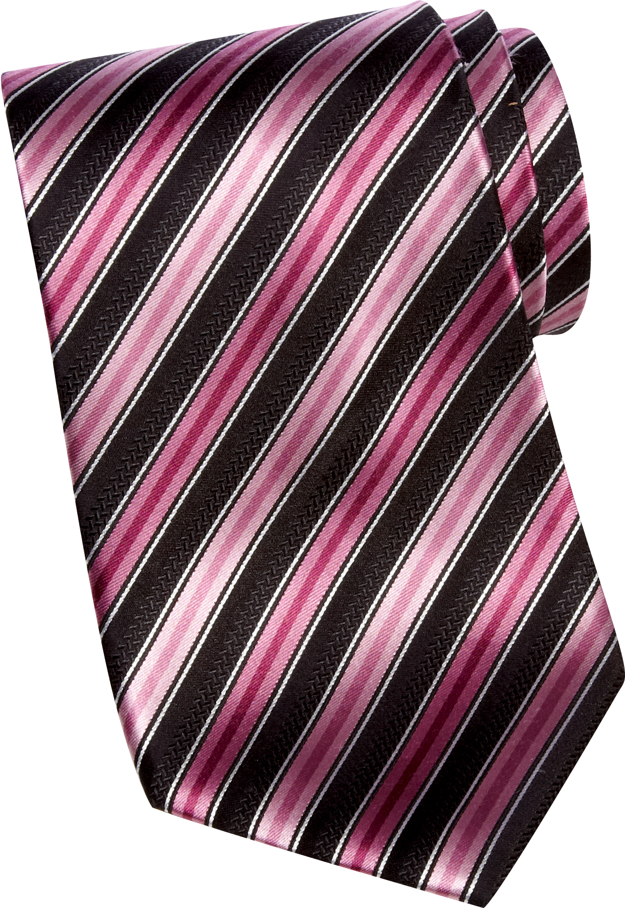 Sean John Pink Stripe Extra Long Tie