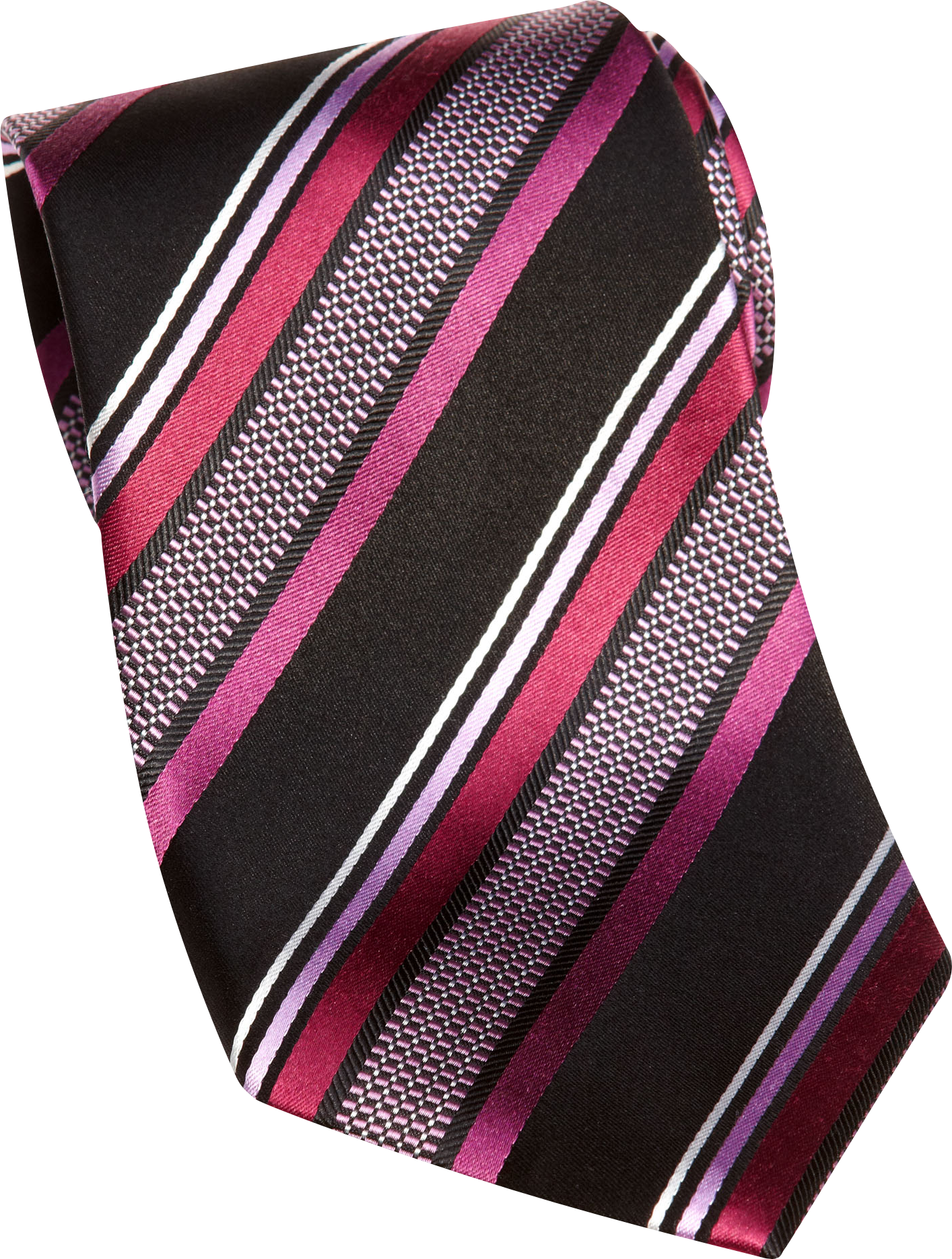 Sean John Pink Tic Stripe Extra Long Tie