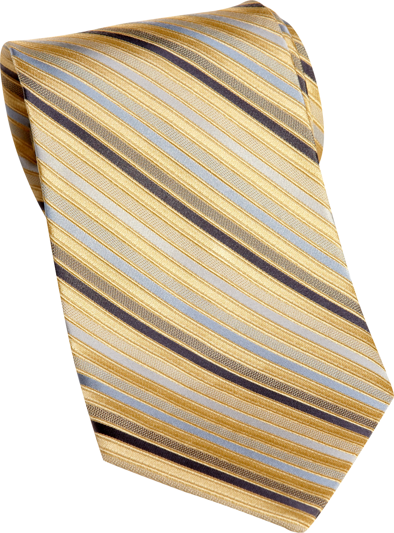 Calvin Klein Yellow Stripe Extra Long Tie