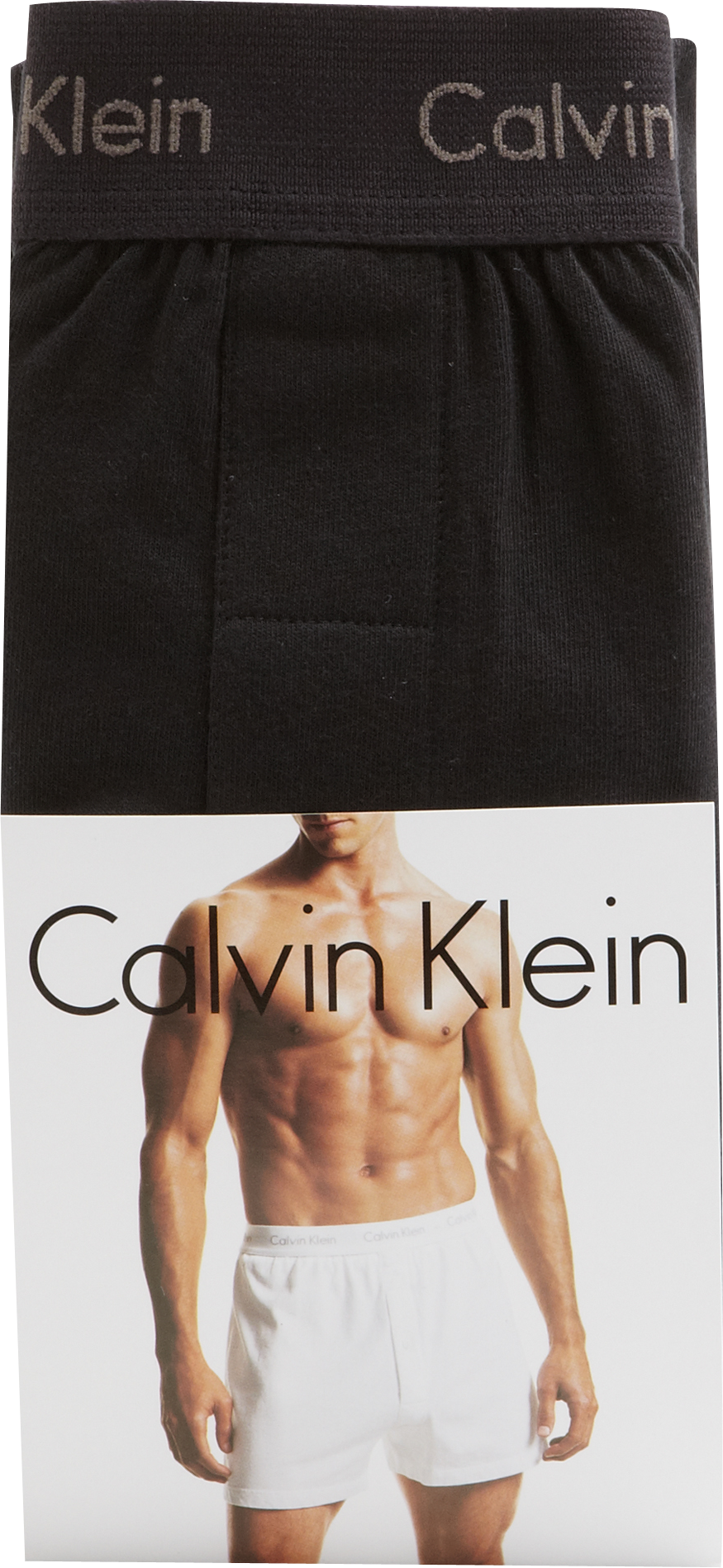 Calvin Klein Black Knit Boxers (Two-Pack)