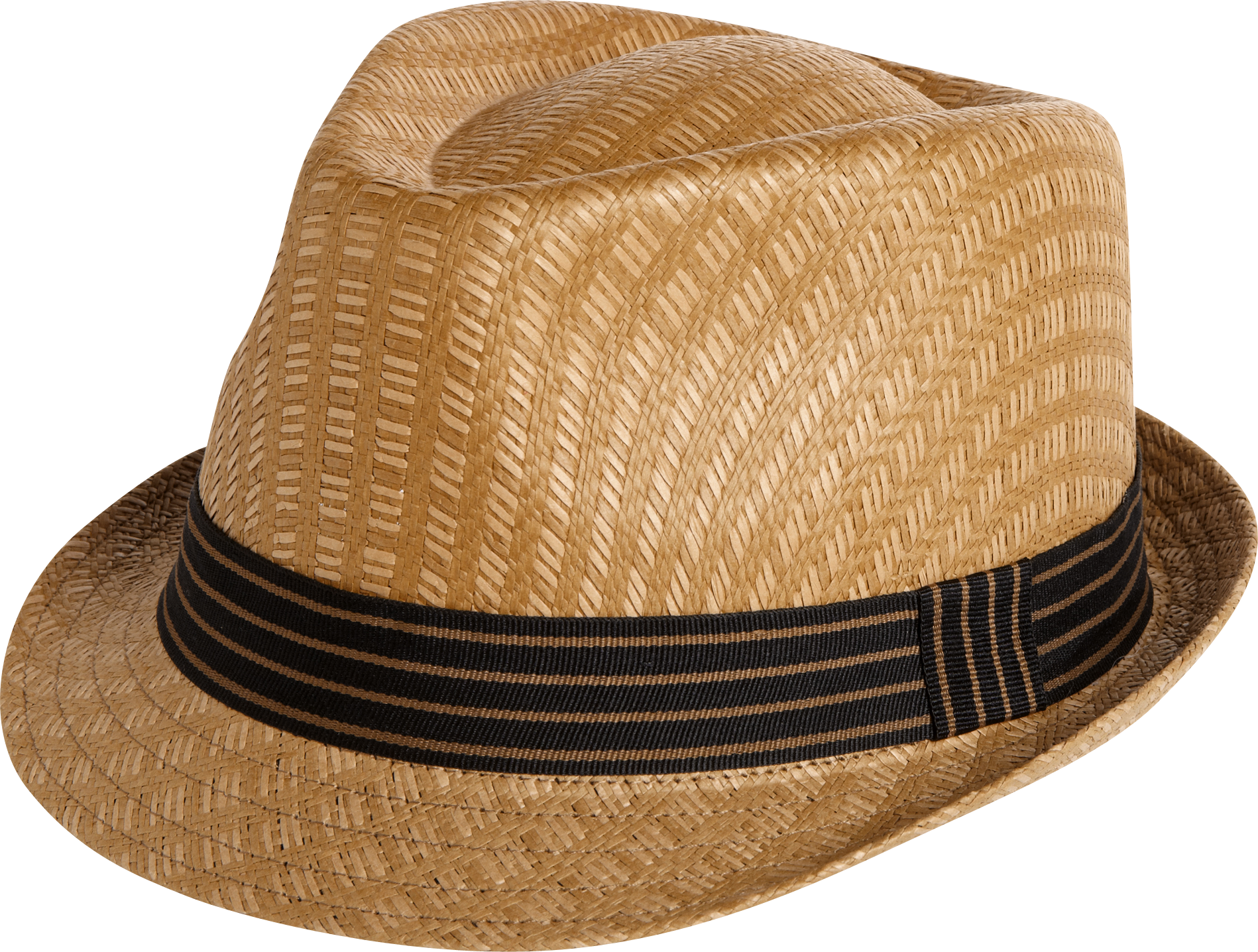 Rivington & Mott Tan Paper Fedora