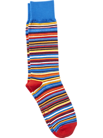 Joe's Orange & Blue Stripe Socks