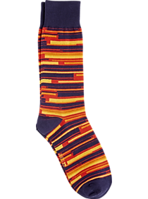 Joe's Orange & Red Stripe Socks