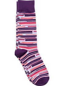 Joe's Purple & Pink Block Socks
