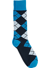 Egara Navy Argyle Socks