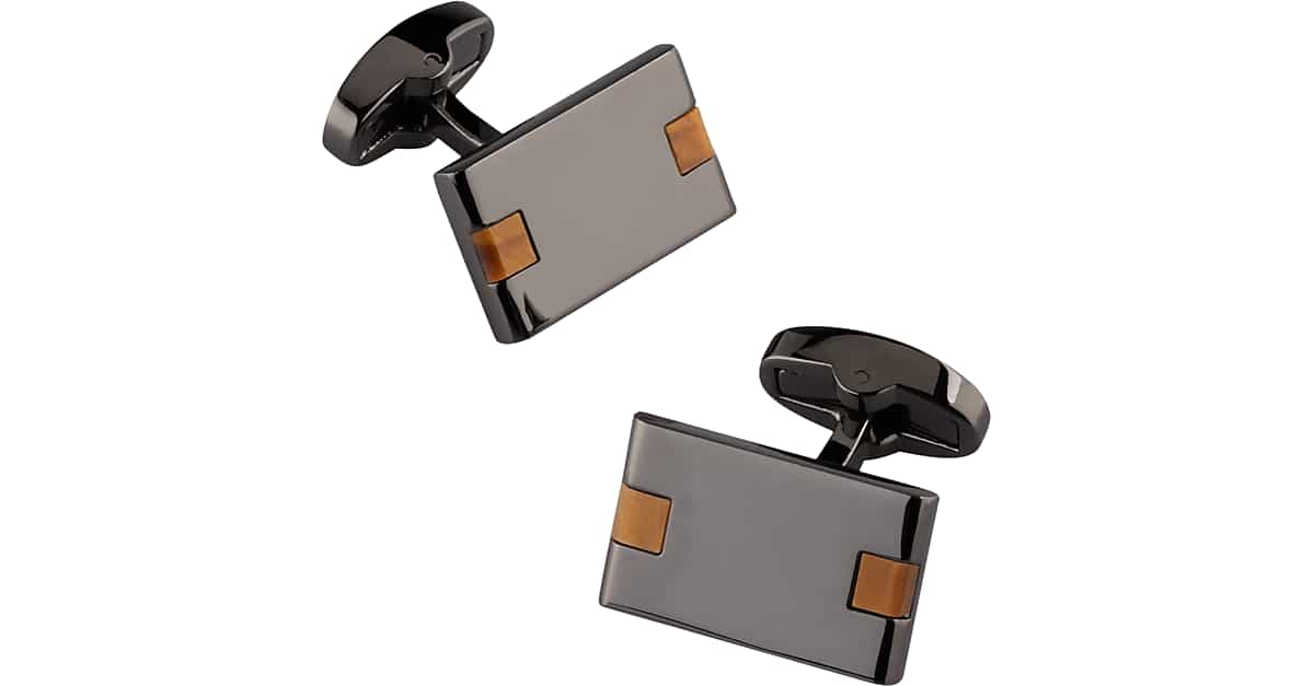 Cufflinks Gold, Silver & Ivory Cufflinks Men's Wearhouse