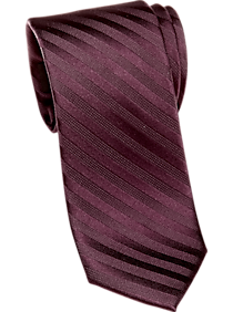 Awearness Kenneth Cole Red Stripe Narrow Tie