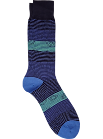 Egara Blue Paisley Socks