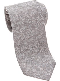 Joseph Abboud Taupe Paisley Narrow Tie