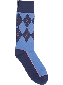 Joe's Blue Argyle Dress Socks
