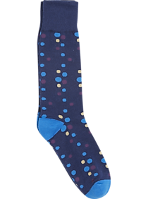 Joe's Purple & Blue Dot Dress Socks