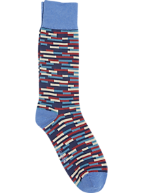 Joe's Blue Check Dress Socks