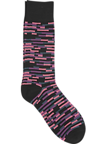 Joe's Pink Tile Dress Socks
