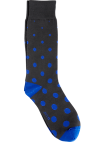 Joe's Black & Blue Dot Socks