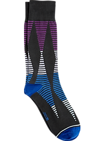 Joe's Blue Purple & Charcoal Socks