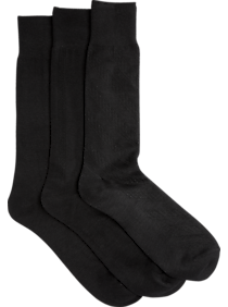 Pronto Uomo Black Socks Three Pack