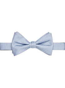 Calvin Klein Blue Woven Pre-Tied Bow Tie