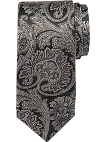 Joseph Abboud Brown Paisley Narrow Tie