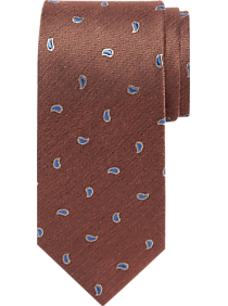 Joseph Abboud Rust & Blue Pine Narrow Tie
