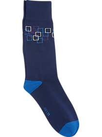 Joe's Blue Geometric Socks