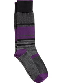 Joe's Gray & Purple Socks