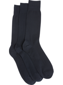 Joseph Abboud Navy Socks (Three Pack)