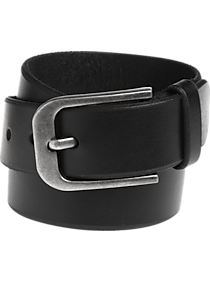 Men's Wearhouse Wide Black Leather Belt