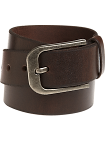 Men's Wearhouse Wide Brown Leather Belt