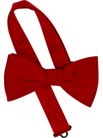 Pronto Uomo Couture Red Pre-Tied Bow Tie