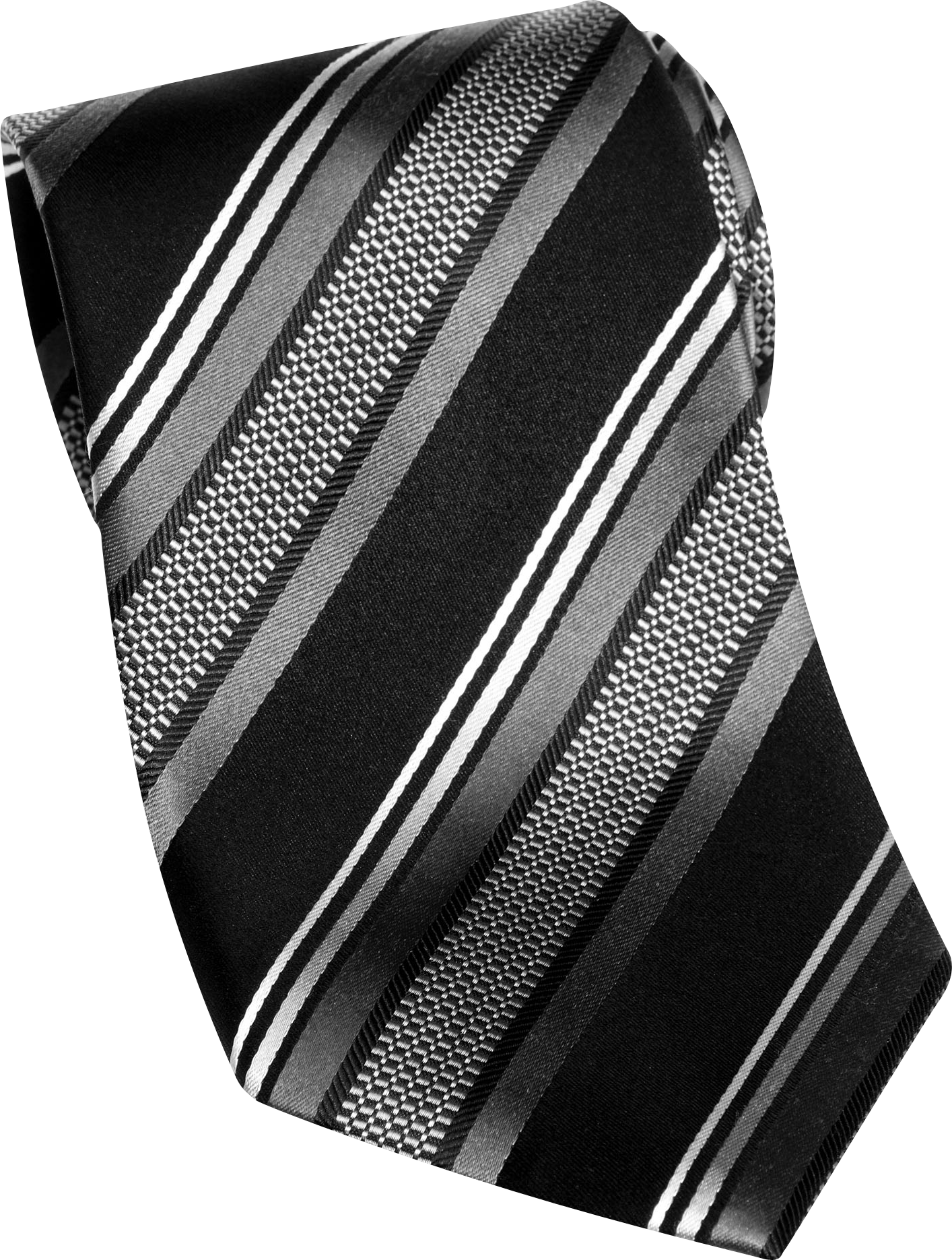 Sean John Black Tic Stripe Tie