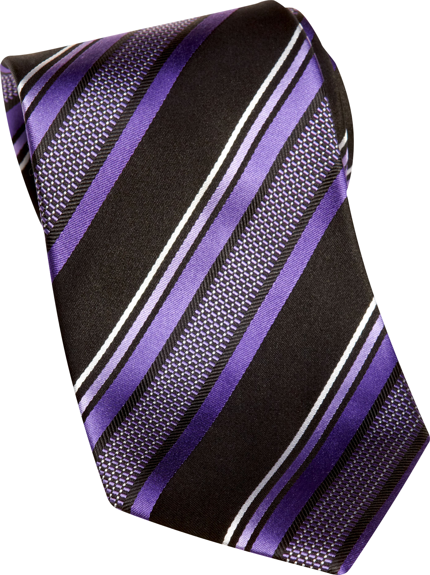 Sean John Purple Tic Stripe Tie