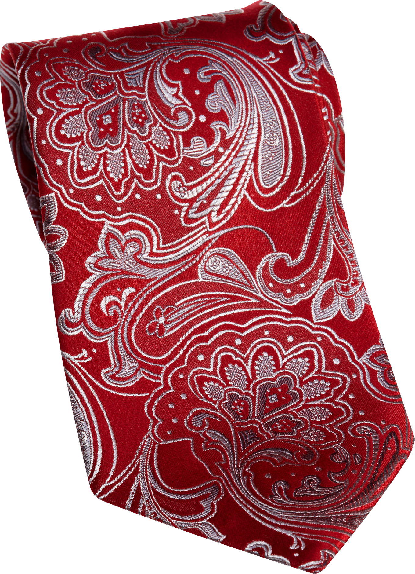 Sean John Red Paisley Tie